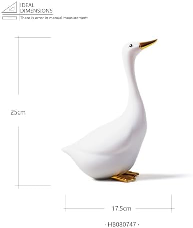 NENBOLEC Duck Decor Figurine 98 Inch Modern Statue