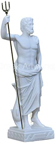 Poseidon of Melos Marble Statue for Home Decor