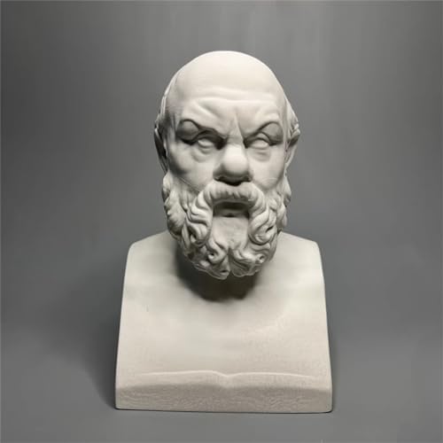 Socrates Bust Statue Greek Mythology Sculpture for Home Decor
