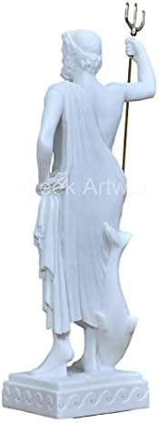Poseidon of Melos Marble Statue for Home Decor