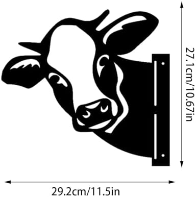 Peeping Chicken Metal Wall Sculpture for Garden and Fence