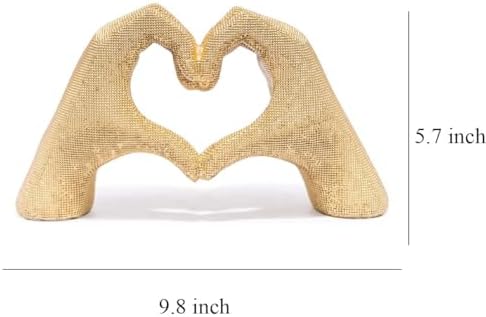 Hodao Heart Gesture Sculpture Unique Decor Design