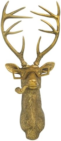 Yo Vryncal Deer Head Wall Mount Decor