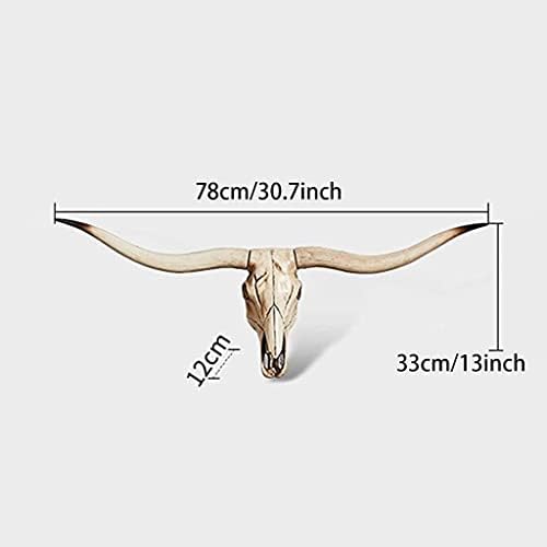 Handmade Longhorn Cow Skull Wall Decor