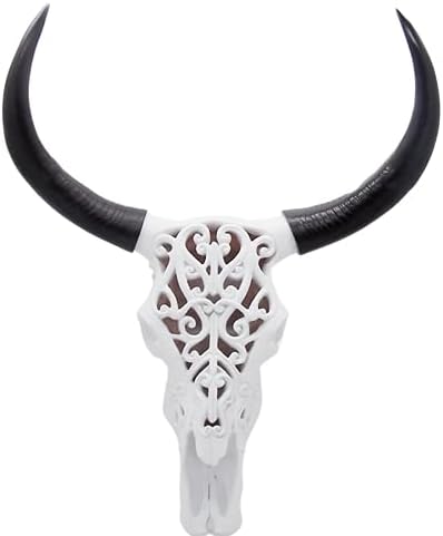 Wowser Rustic Cow Skull Wall Decor 205 Inches