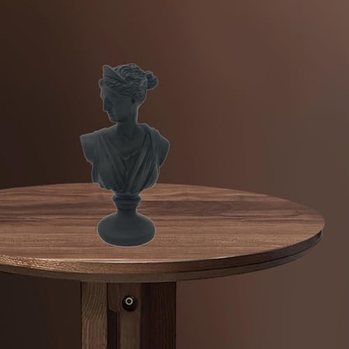 Small Greek God Bust Statue Desktop Decoration