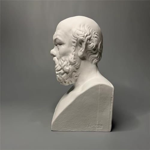 Socrates Bust Statue Greek Mythology Sculpture for Home Decor