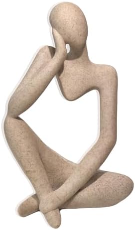 Sandstone Thinker Statue Home Decor Sculpture