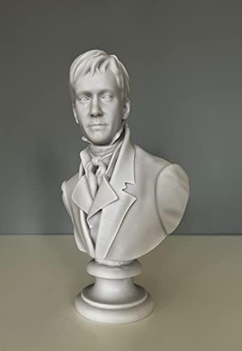 Mr Darcy Sculpture 10 Inch White Statue