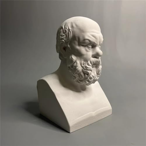 Socrates Bust Statue Greek Mythology Sculpture for Home Decor