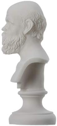 Socrates Greek Philosopher Bust Statue 59 Inches