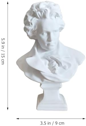 Garneck Beethoven Bust Statue Sculpture Art Decor