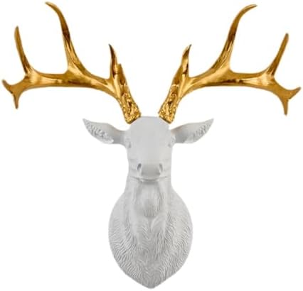Kuntesetty Majestic Deer Head Wall Sculpture - Decor Accent