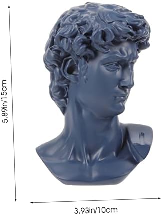 Resin David Bust Sculpture Artistic Home Decor