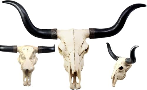 Ebros Gift Texas Longhorn Cow Skull Wall Plaque