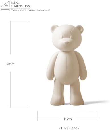 Bear Sculpture Statue Animal Figurine Home Decor 12 Inch