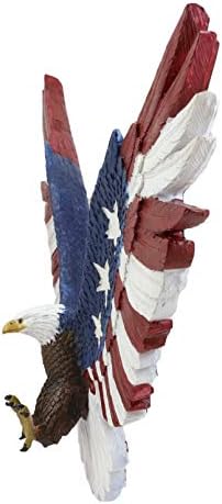 Ebros Freedom Glory 22 Inch Flying Eagle Wall Decor