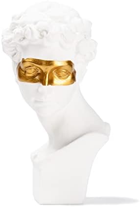 BRABUD David Man Bust Statue Resin Art Decor