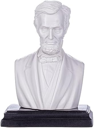 Danila-Souvenirs Abraham Lincoln Marble Bust Statue 5 Inches