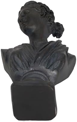 Sagebrook Home Greek Goddess Bust Sculpture 12 Inch Resin Statue