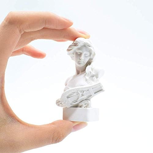 White Resin Bust Statue 295 Inch Artemis Home Decor