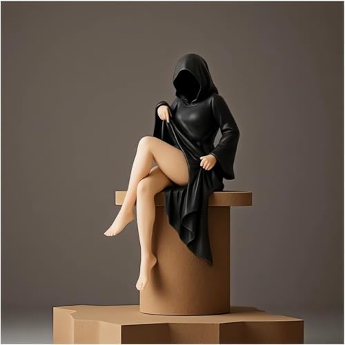Gothic Queen Resin Bookshelf Statue 4 Inches