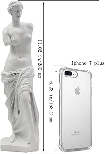 Venus de Milo Statue - White Resin Sculpture 114 Inches