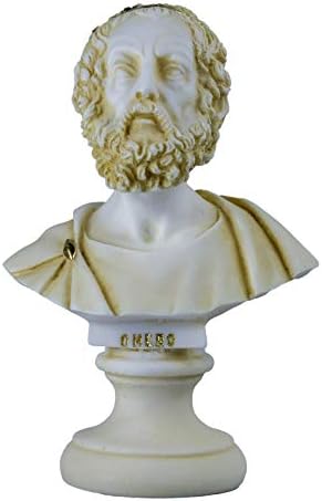 Homer Greek Bust Sculpture 590 Inch