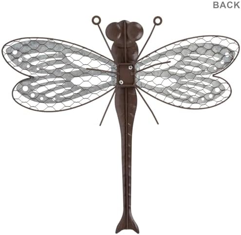 Hobby Lobby Brown and Silver Dragonfly Wall Art