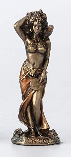 Veronese Design 3 12 Inch Oshun Santeria Orisha Goddess Statue
