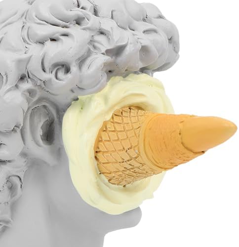 Creative Ice Cream Smashing David Sculpture Home Decor Statue
