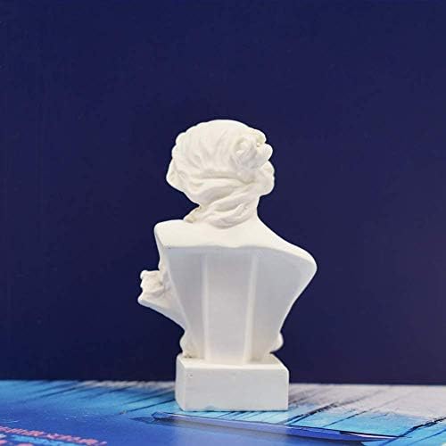 White Resin Bust Statue 295 Inch Artemis Home Decor