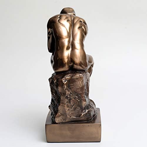 Magicsculp Thinker Statue Cold Cast Bronze 88 Inch Collectible