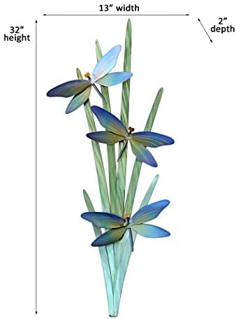 TI Design Dragonflies in Marsh Wall Decor