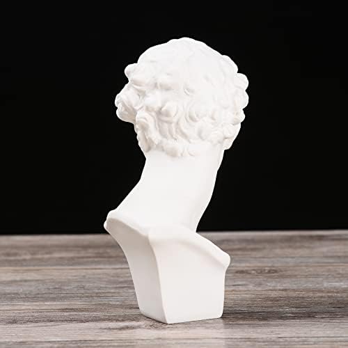 BRABUD David Man Bust Statue Resin Art Decor