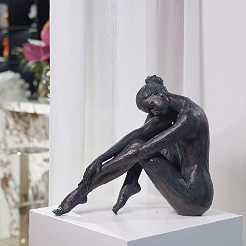 Guichifun Yoga Dancer Statue Home Decor Bronze Sculpture