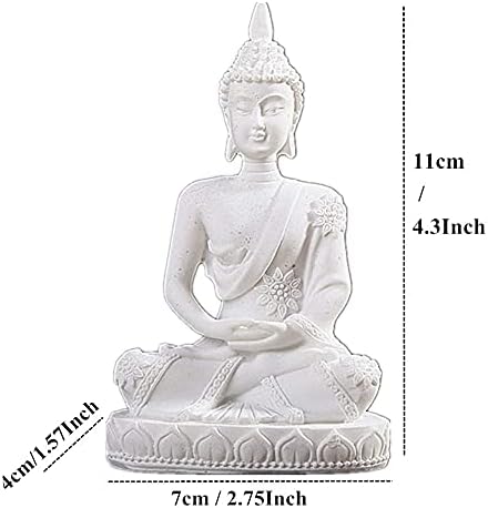 Mini Sandstone Buddha Statue for Yoga and Meditation
