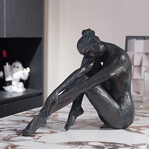 Guichifun Yoga Dancer Statue Home Decor Bronze Sculpture