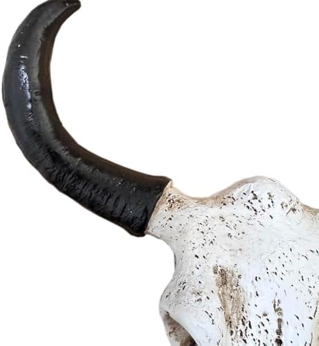 NEBAISEN 3D Animal Cow Skull Wall Sculpture