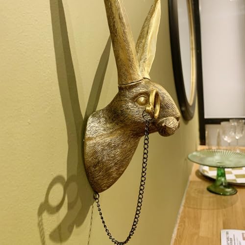 GUASDIE Faux Deer and Rabbit Wall Decor