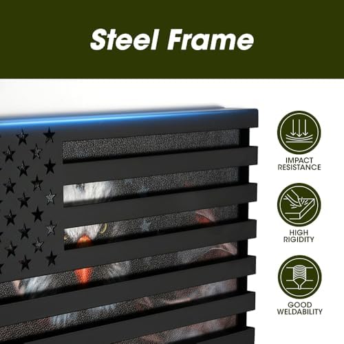 J JACKCUBE DESIGN USA Flag Wall Art Sculpture