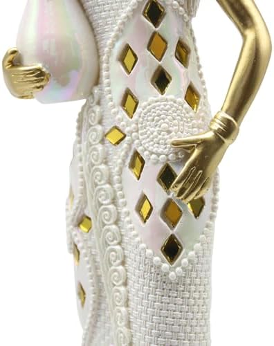 Lukitas African Woman Statue Sculpture Modern Decor 14 Inch