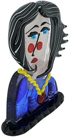 Glass Of Venice Murano Glass Picasso Head of A Woman