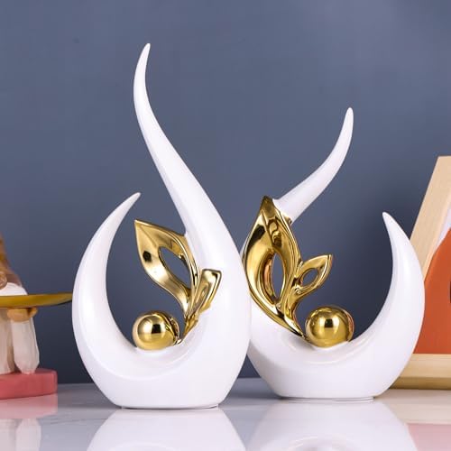 White Home Decor Accent Mid Century Modern