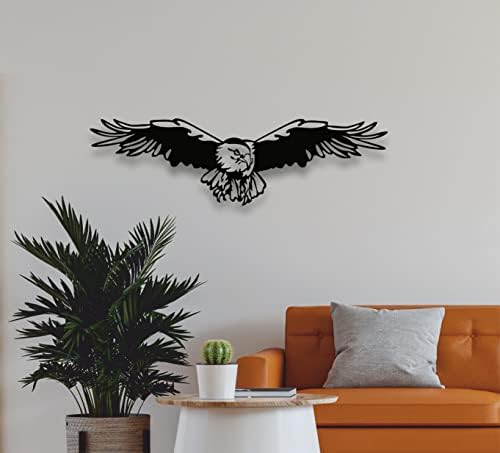 DEKADRON Adler 3D Wall Silhouette Metal Decor