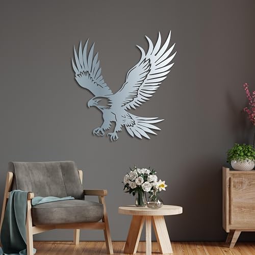 KAWA METALWORKS Metal Eagle Wall Art Decor