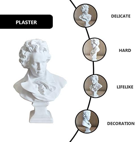 Beethoven Statuette Bust Statue 1 Pc Resin Sculpture