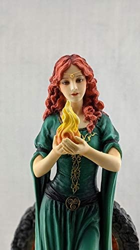 Veronese Design Brigid Goddess Hearth Home Flame Statue