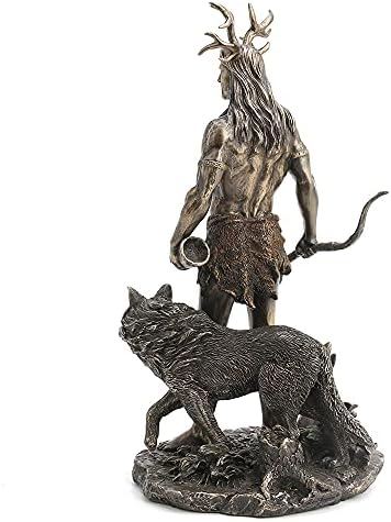VERONESE DESIGN 11 34 Inch Tall Herne Spirit Hunter Statue