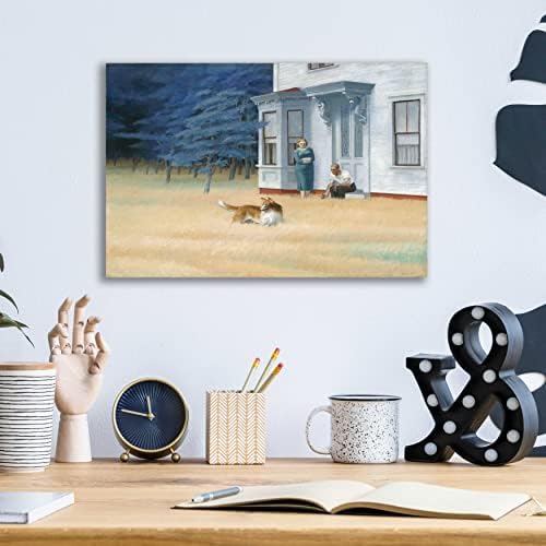 Epic Art Cape Cod Evening 1939 Edward Hopper Acrylic Wall Art 16x12